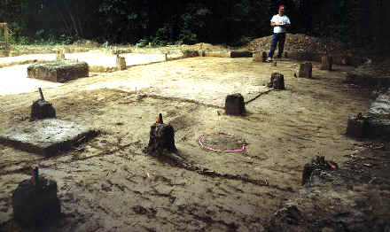 Main excavation area of the Bostrom Clovis site.