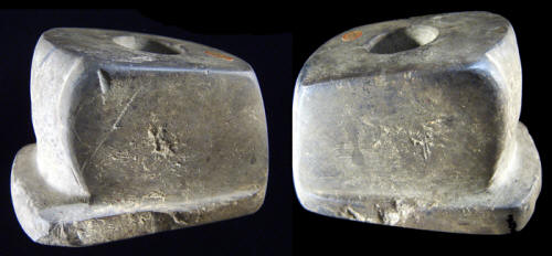 The Franke Cahokia style bird effgy pipe.