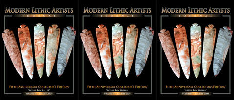 New issue #5 of the "Modern Lithic Artists Guild."