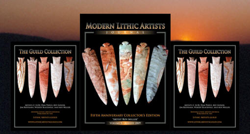 New journal #5 of the "Modern Lithic Artists Guild."