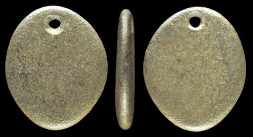 Pebble pendant from Illinois.