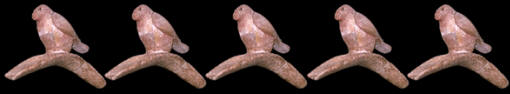 Abstract row Tremper Mound pipe.