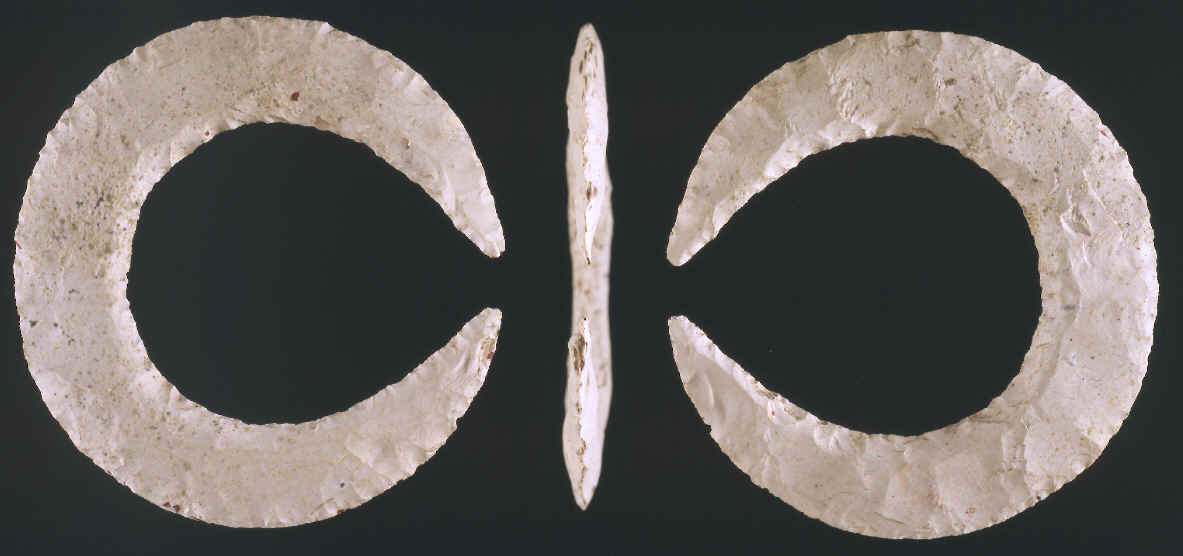Mayan crescent eccentric.