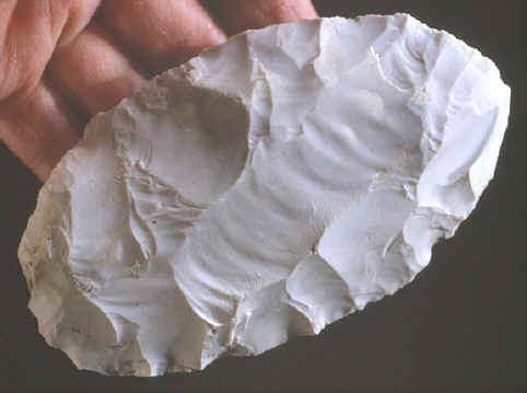 Biface from the McKinnis Clovis cache.