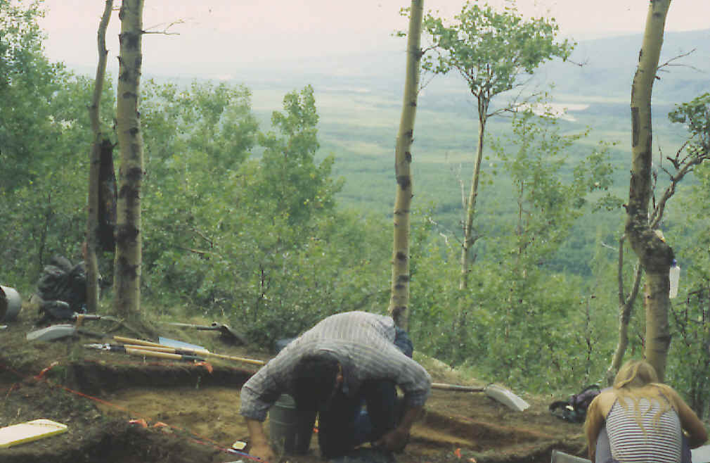 1996 Moose Creek excavation.