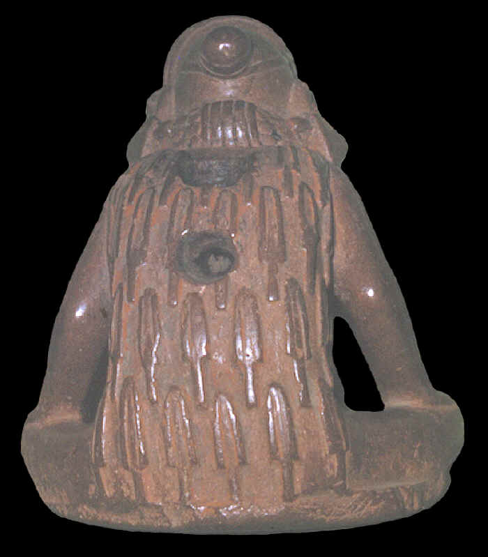 Big Boy Spiro Mounds pipe, back view.